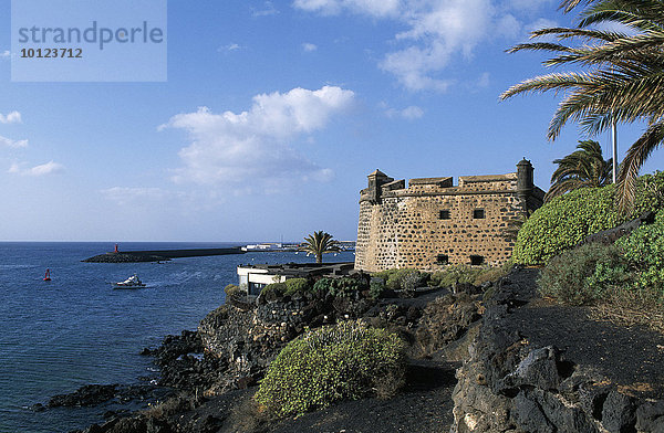 Castelo de San Jose in Arrecife  Lanzarote  Kanarische Inseln  Spanien  Europa