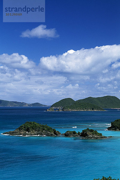 Trunk Bay  Insel  St. John  Amerikanische Jungferninseln  Karibik  Nordamerika