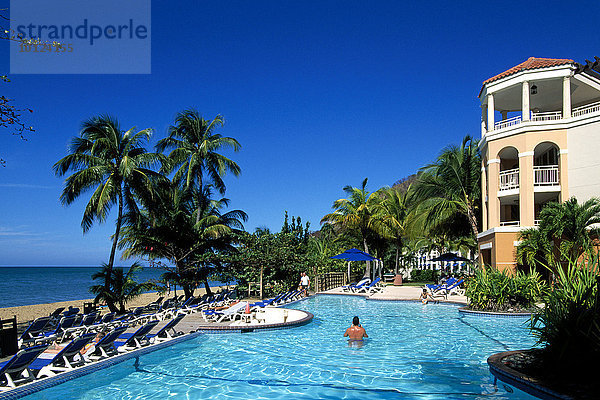 Pool  Rincon Beach Resort  Rincon  Puerto Rico  Karibik  Nordamerika