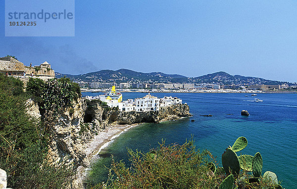 Dalt Vila  Alstadt  Ibiza  Balearen  Spanien  Europa