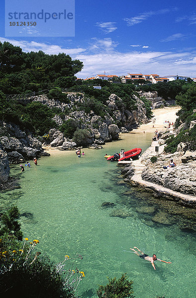 Cala Forcat  Menorca  Balearen  Spanien  Europa