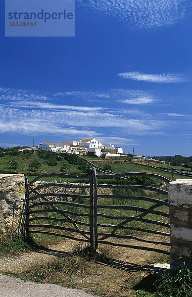 Bauernhof bei S'Aranjassa  Menorca  Balearen  Spanien  Europa