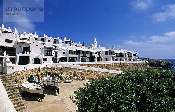Ferienwohnungen in Binibeca Vell  Menorca  Balearen  Spanien  Europa