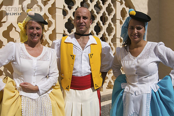 Trachtenfest in Las Palmas  Gran Canaria  Kanarische Inseln  Spanien  Europa
