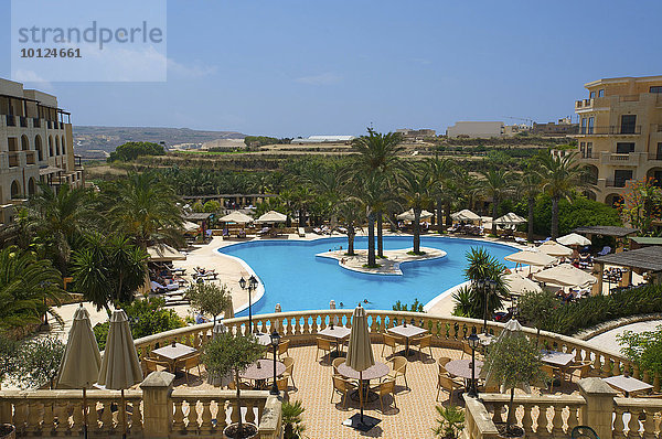 Kempinski Hotel in San Lawrenz auf der Insel Gozo  Malta  Europa