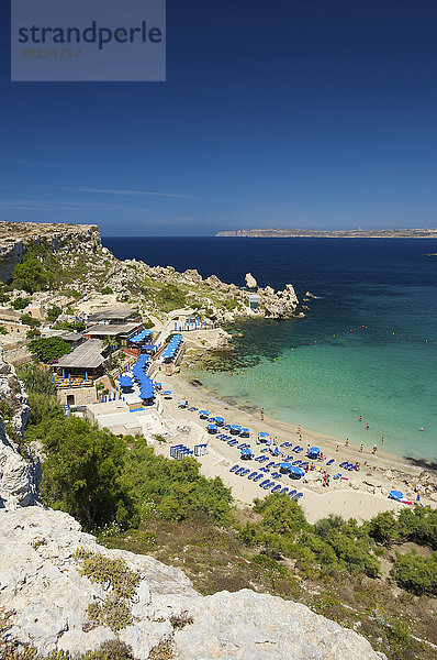 Paradise Bay bei Cirkewwa  Malta  Europa