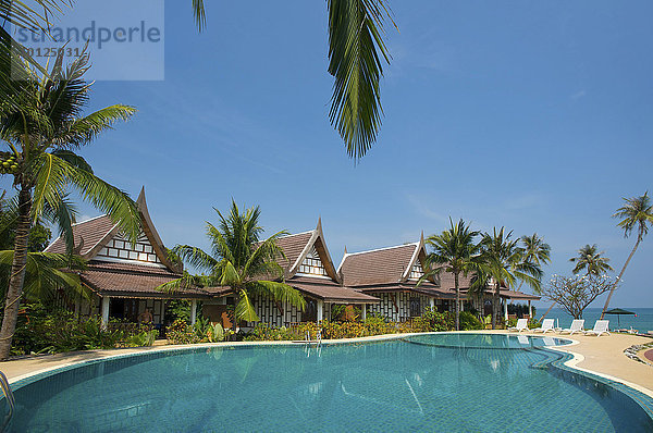 Hotelanlage am Lamai Beach  Insel Ko Samui  Thailand  Asien
