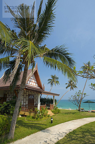 Hotelanlage am Lamai Beach  Insel Ko Samui  Thailand  Asien