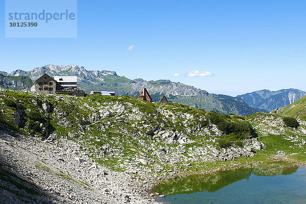 Prinz-Luitpold-Haus  Hintersteiner Tal  Bad Hindelang  Allgäu  Bayern  Deutschland  Europa