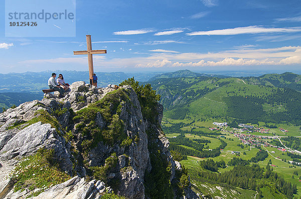 Auf dem Iseler  Oberjoch  Allgäu  Bayern  Deutschland  Europa