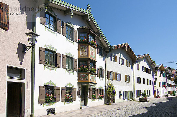 Altstadt  Füssen  Allgäu  Bayern  Deutschland  Europa