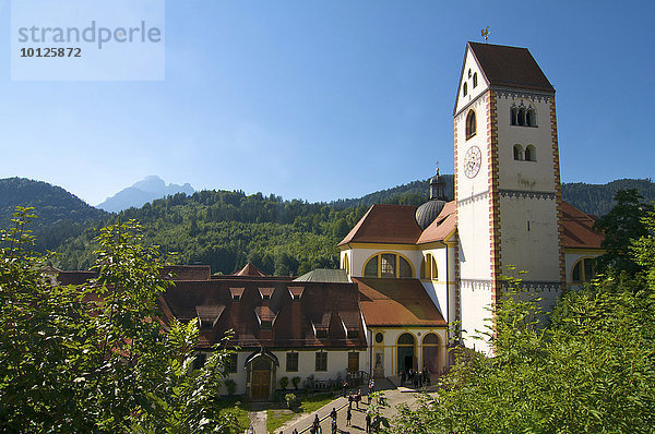 Kloster St. Mang in Füssen  Allgäu  Bayern  Deutschland  Europa
