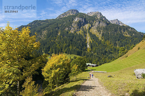 Einödsbach  Oberstdorf  Allgäu  Bayern  Deutschland  Europa