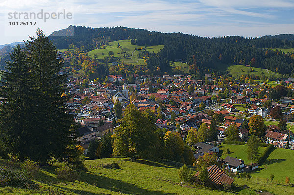 Oberstaufen  Allgäu  Bayern  Deutschland  Europa