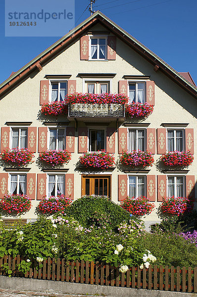 Haus in Scheidegg  Allgäu  Bayern  Deutschland  Europa