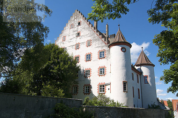 Altes Schloss in Kisslegg  Oberschwaben  Allgäu  Baden-Württemberg  Deutschland  Europa
