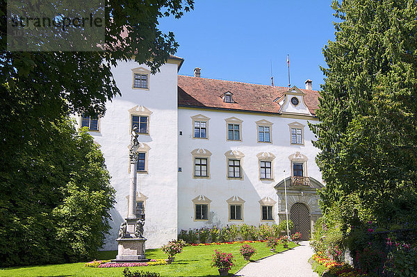 Schloss in Wolfegg  Oberschwaben  Allgäu  Baden-Württemberg  Deutschland  Europa