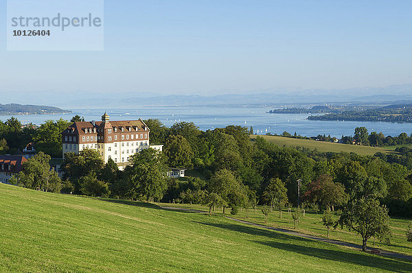 Schloss Spetzgart bei Überlingen am Bodensee  Baden-Württemberg  Deutschland  Europa