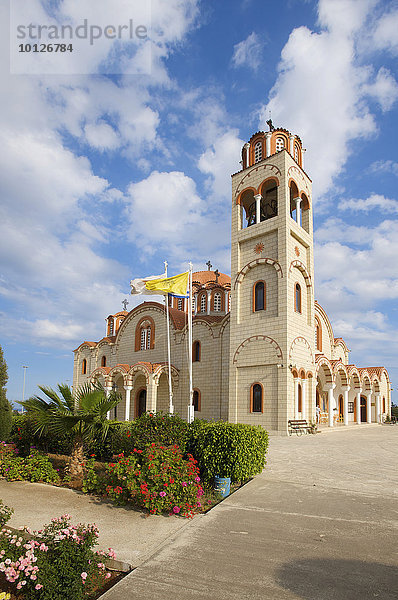 Kirche in Paralimni bei Agia Napa oder Ayia Napa  Südzypern  Zypern  Europa
