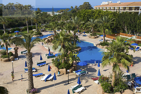 Pool des Hotel Nissiana am Nissi Beach in Agia Napa oder Ayia Napa  Südzypern  Zypern  Europa