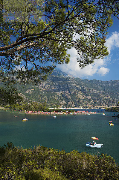 Ölüdeniz bei Fethiye  türkische Ägäisküste  Türkei  Asien