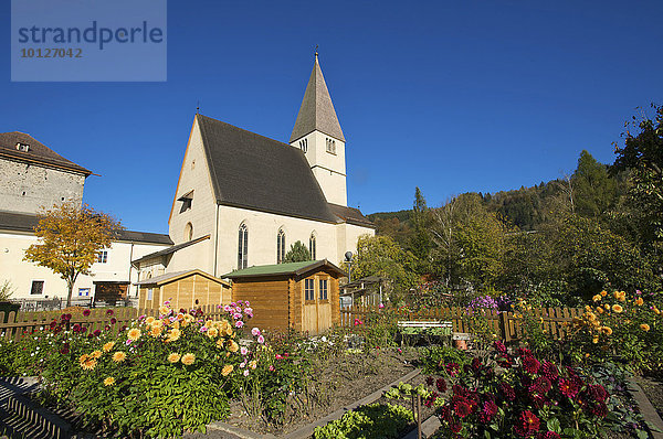 Kirche in Bischofshofen im Pongau im Salzburger Land  Österreich  Europa