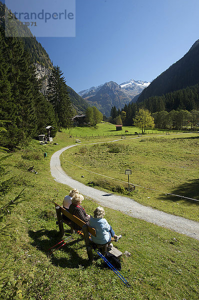 '''Malerwinkel'' im Kötschachtal bei Bad Gastein im Gasteiner Tal  Pongau im Salzburger Land  Österreich  Europa'