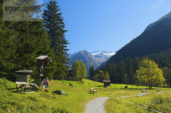 '''Malerwinkel'' im Kötschachtal bei Bad Gastein im Gasteiner Tal  Pongau im Salzburger Land  Österreich  Europa'