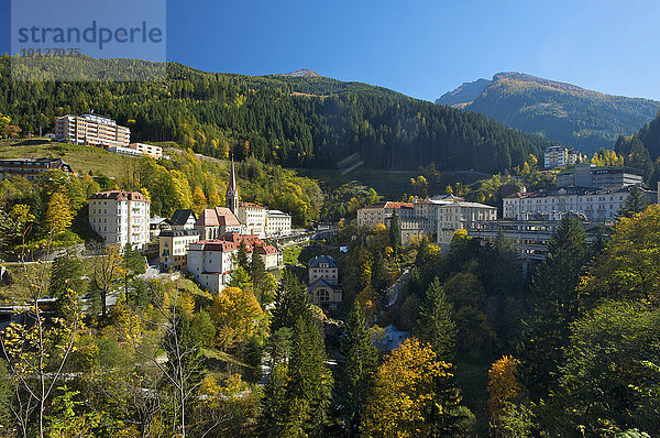 Bad Gastein im Gasteiner Tal  Pongau im Salzburger Land  Österreich  Europa