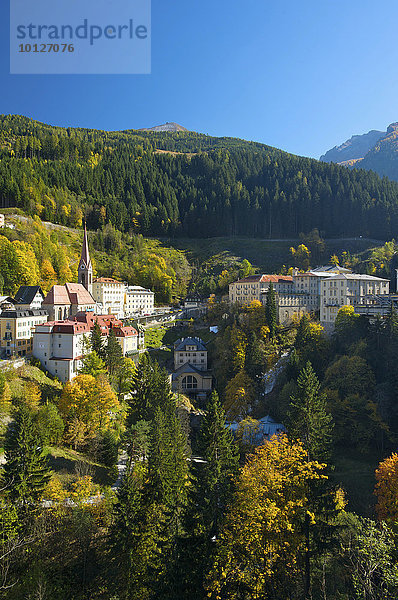 Bad Gastein im Gasteiner Tal  Pongau im Salzburger Land  Österreich  Europa