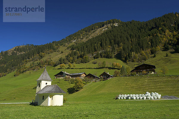 Kapelle bei Großarl im Pongau im Salzburger Land  Österreich  Europa