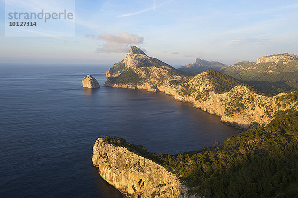 Aussichtspunkt Mirador des Colomer  Cap Formentor  Mallorca  Balearen  Spanien  Europa