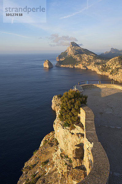 Aussichtspunkt Mirador des Colomer  Cap Formentor  Mallorca  Balearen  Spanien  Europa