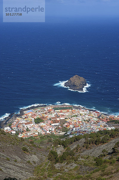 Garachico an der Nordküste von Teneriffa  Kanarische Inseln  Spanien  Europa