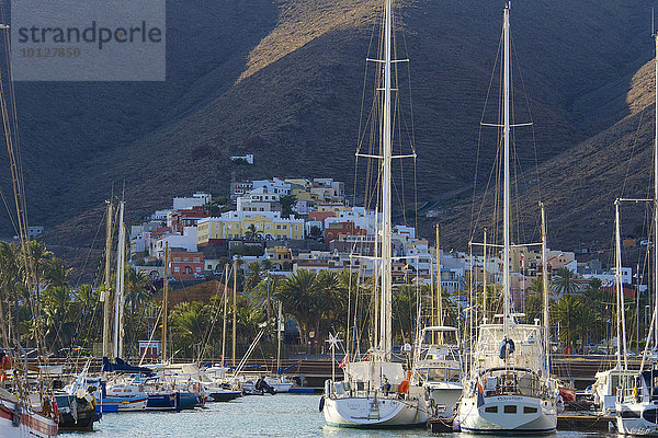 Segelhafen  San Sebastian  La Gomera  Kanaren  Spanien  Europa