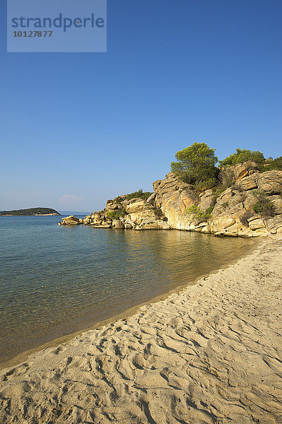 Strand  Talgo Beach  Sithonia  Chalkidiki  Griechenland  Europa