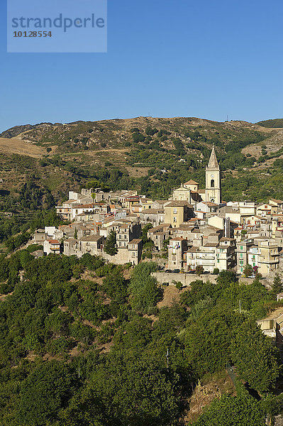 Ortsansicht  Novara di Sicilia  Sizilien  Italien  Europa