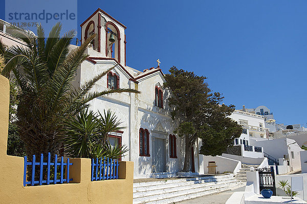 Kirche  Thira  Santorin  Kykladen  Griechenland  Europa