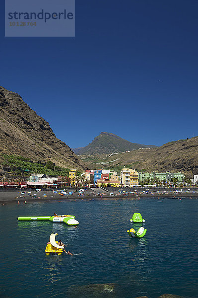 Strand  Puerto de Tazacorte  La Palma  Kanarische Inseln  Spanien  Europa