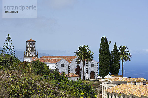 Kirche San Blas in Villa de Mazo  La Palma  Kanarische Inseln  Spanien  Europa