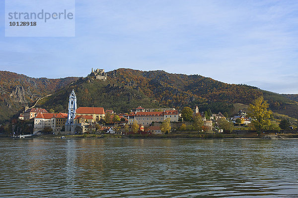 Ortsansicht Dürnstein an der Donau  Wachau  Niederösterreich  Österreich  Europa