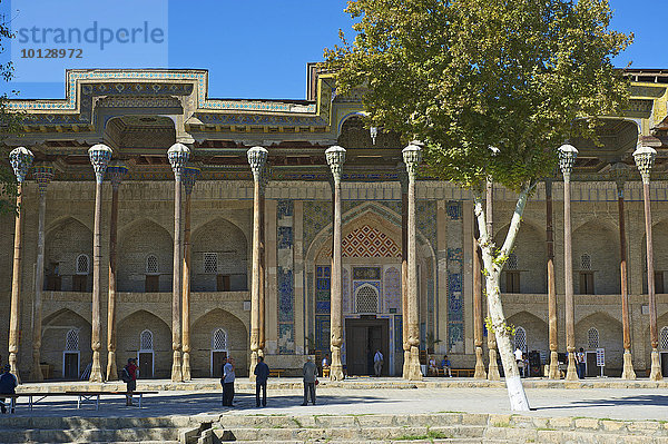 Bolo Hauz Moschee  Buchara  Usbekistan  Asien