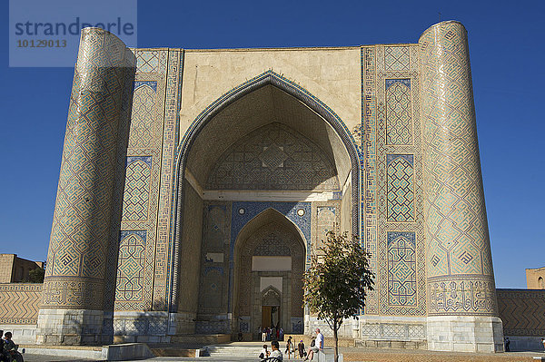 Bibi-Khanum-Moschee  Samarkand  Usbekistan  Asien