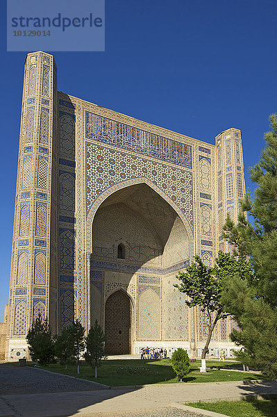 Bibi-Khanum-Moschee  Samarkand  Usbekistan  Asien