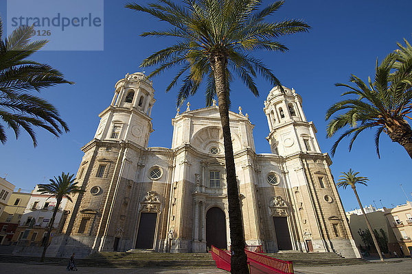 Neue Kathedrale  Cadiz  Costa de la Luz  Andalusien  Spanien  Europa