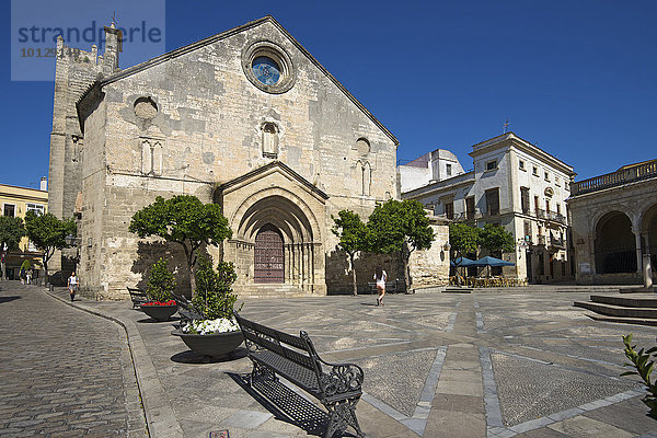 Iglesia de San Dionisio  Jerez de la Frontera  Andalusien  Spanien  Europa