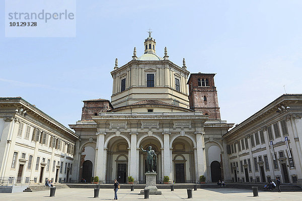 Basilica San Lorenzo Maggiore  Mailand  Milano  Lombardei  Italien  Europa