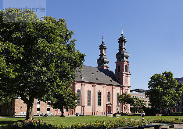 Kirche St. Peter  Mainz  Rheinland-Pfalz  Deutschland  Europa