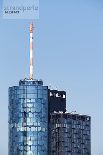 Main Tower oder Maintower  Frankfurt am Main  Hessen  Deutschland  Europa