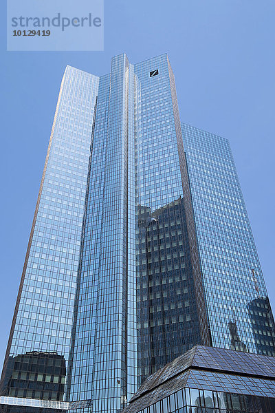 Deutsche-Bank-Hochhaus  Frankfurt am Main  Hessen  Deutschland  Europa